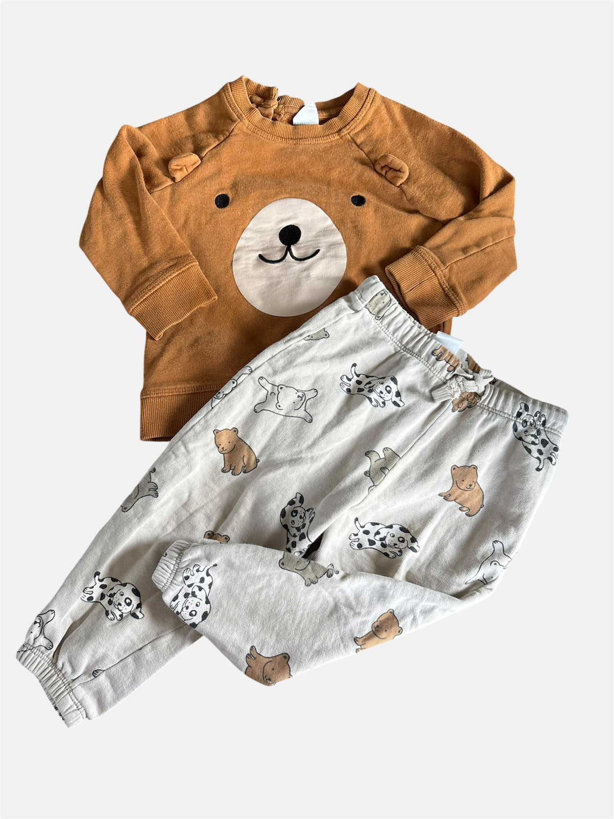ENSEMBLE / H&M 12-18 mois (petite tache haut peu visible)