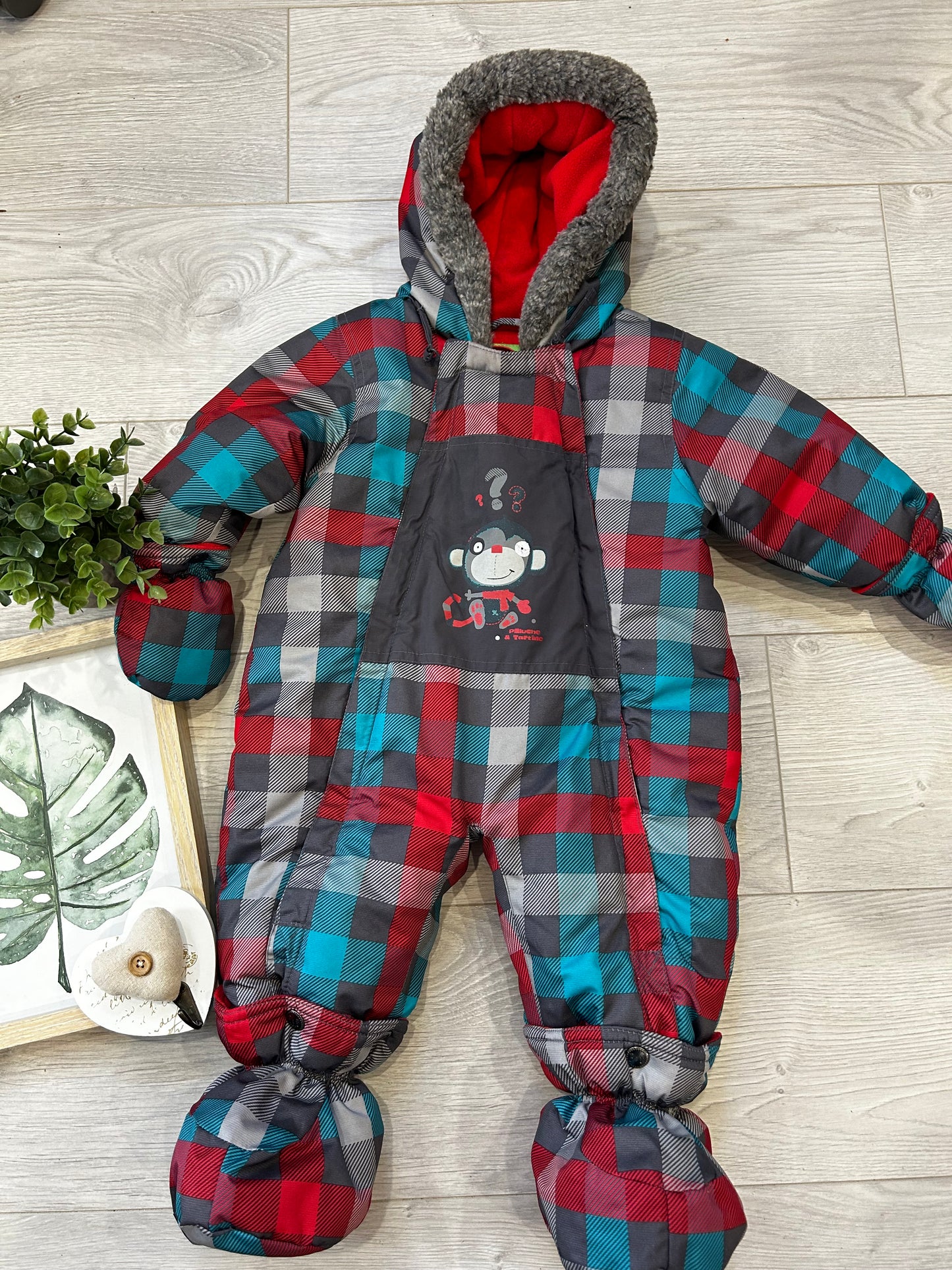Peluche et tartine 6mois