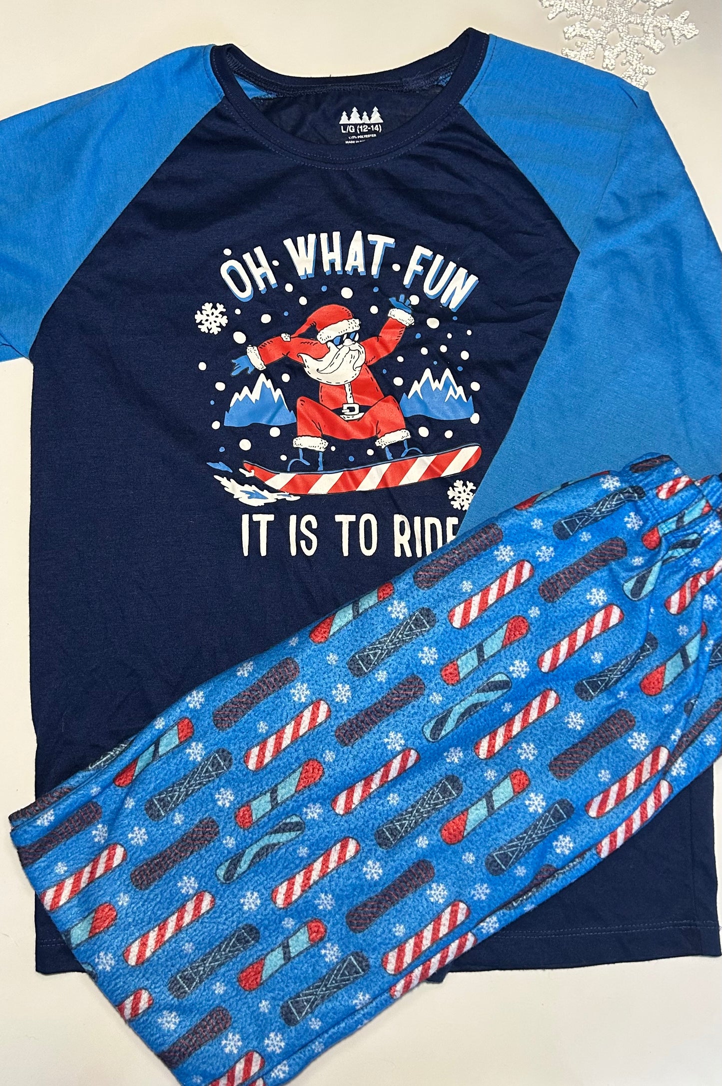 12-14ans (seulement le bas en polar)