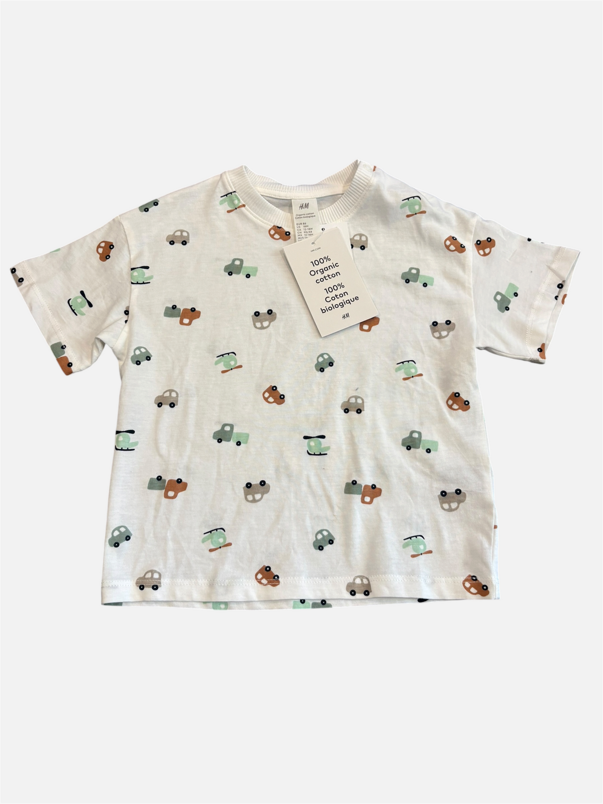 T-SHIRT / H&M 12-18 mois neuf*