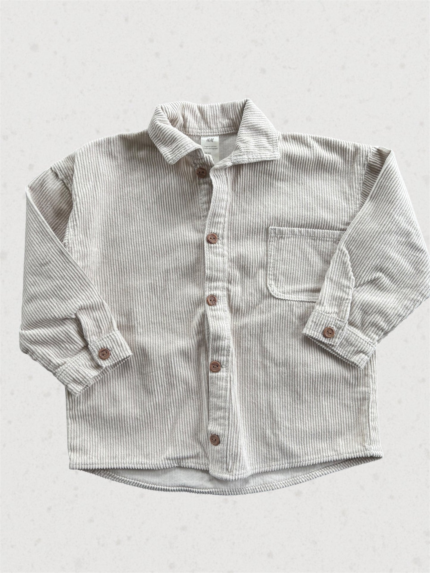 CHEMISE CORDUROY/ H&M 3-4T grand*