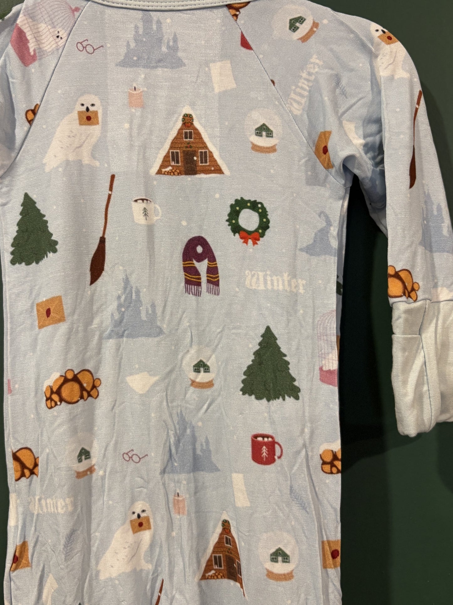 Pyjamas en bambou maison une pièce Harry Potter
