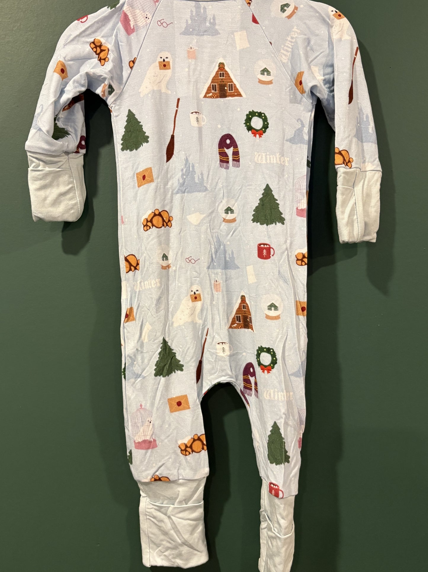 Pyjamas en bambou maison une pièce Harry Potter