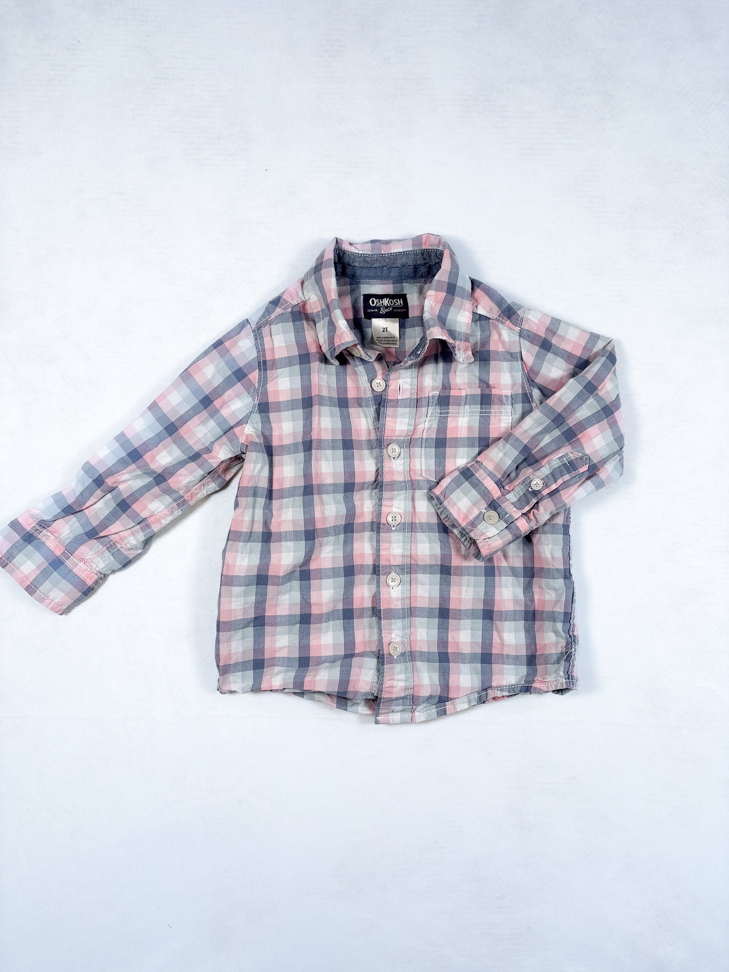 CHEMISE À MANCHES LONGUES / OshKosh 2T