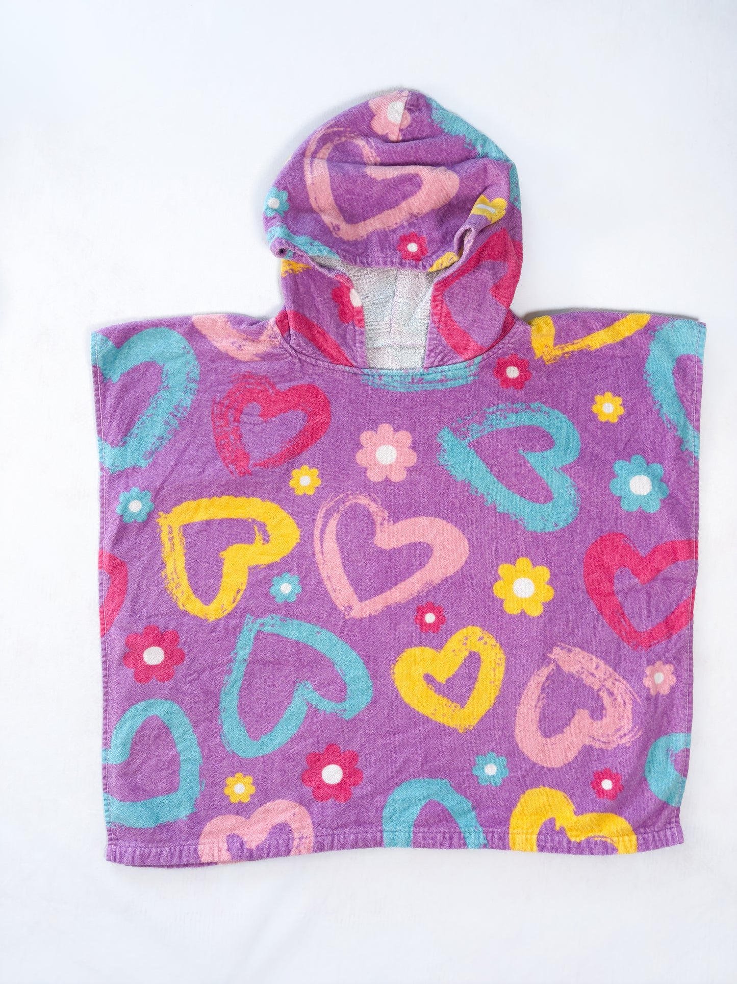 SERVIETTE DE PLAGE AVEC CAPUCHON / 5 ans et +