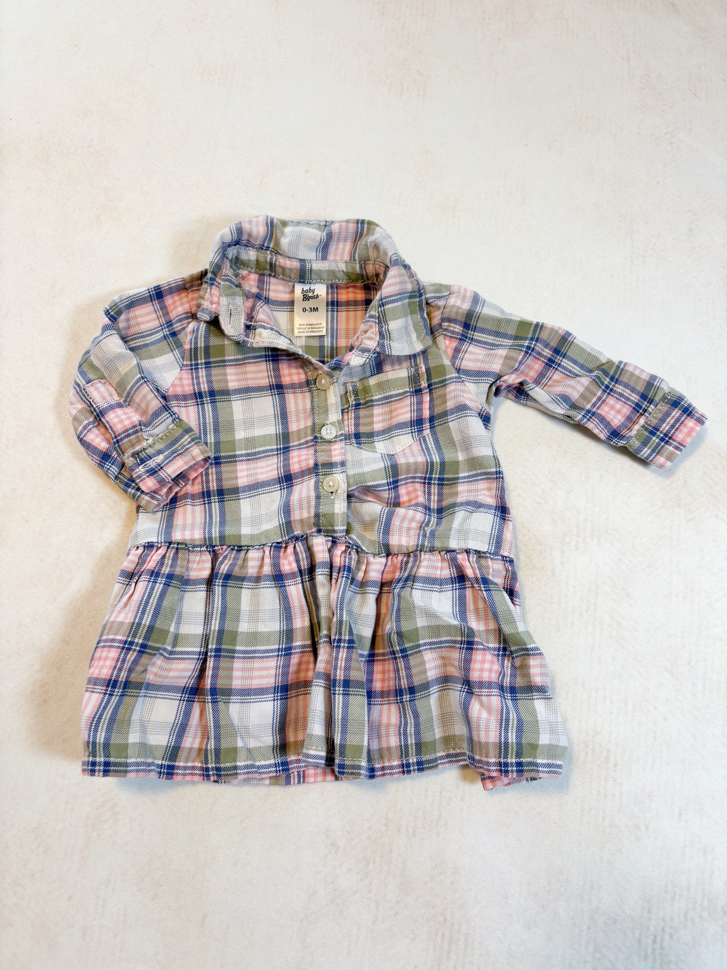 ROBE / Baby B’gosh 0-3 mois