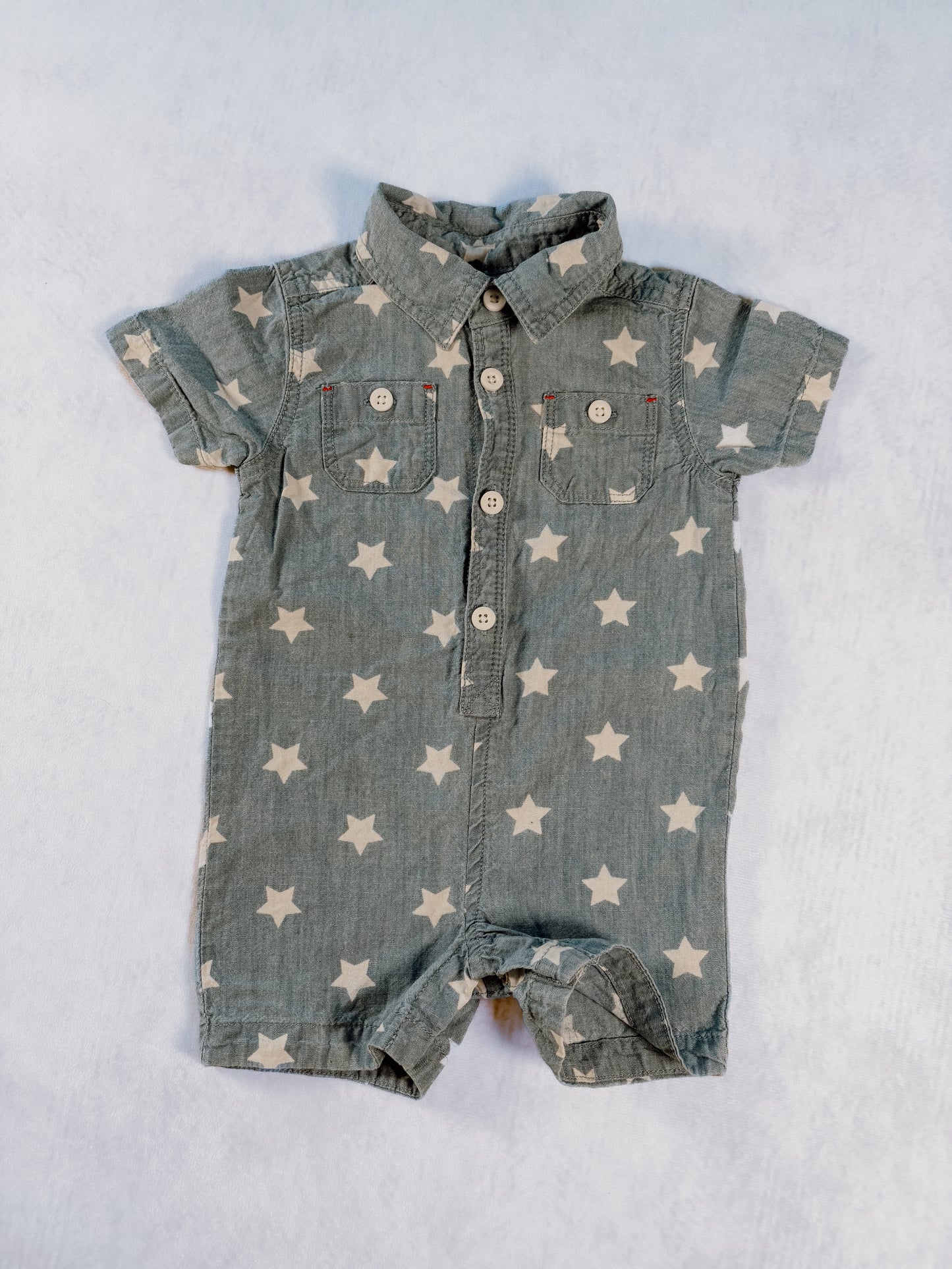 COMBINAISON / Patriotic 3-6 mois