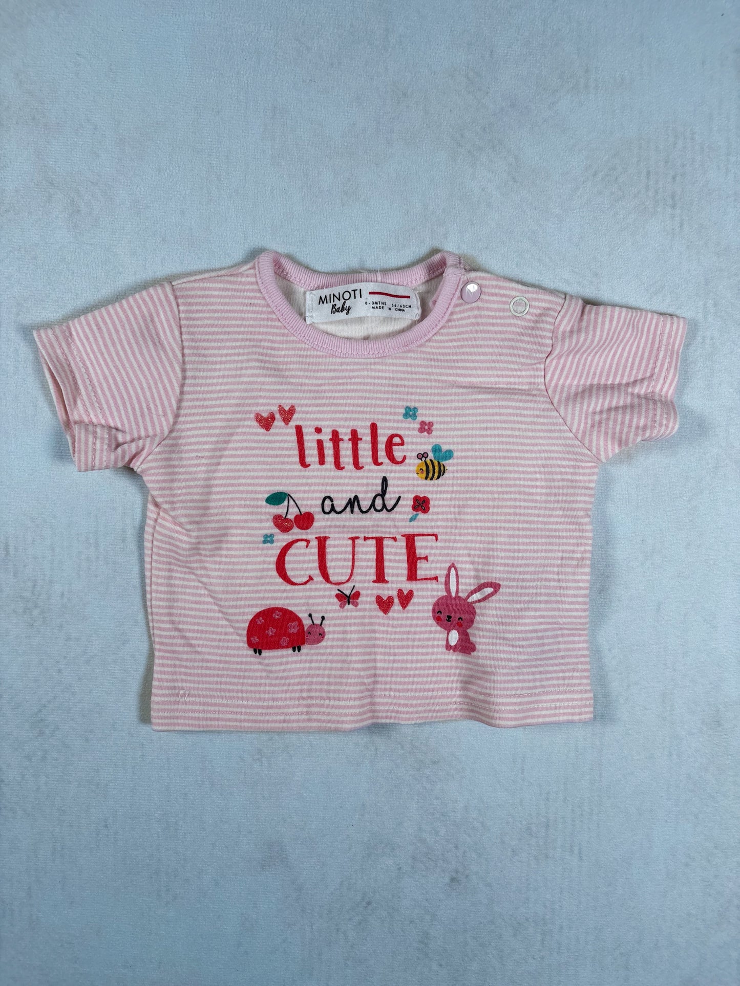 T-SHIRT / Minoti 0-3 mois
