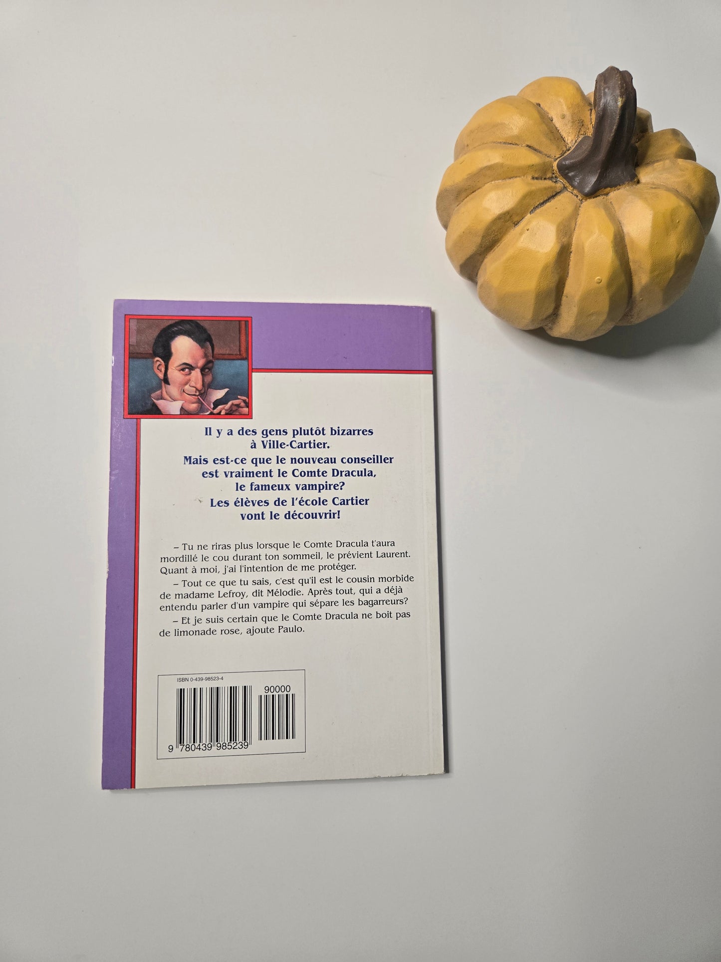 Dracula ne boit pas de limonade