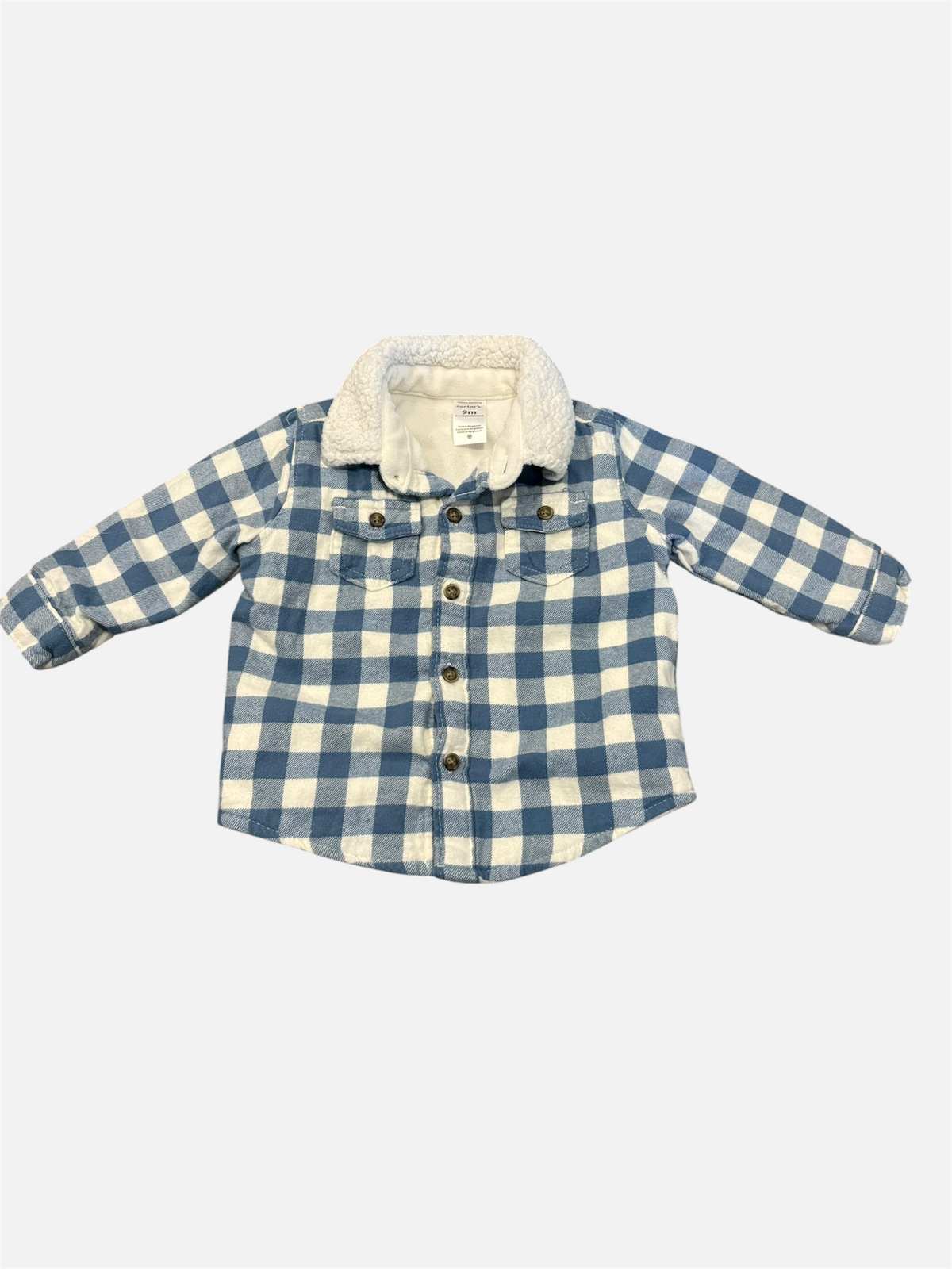 CHEMISE DOUBLÉE/ Carter’s 9 mois