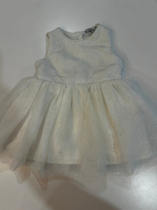 Trois moutons 1m blanche avec tulle et brillante