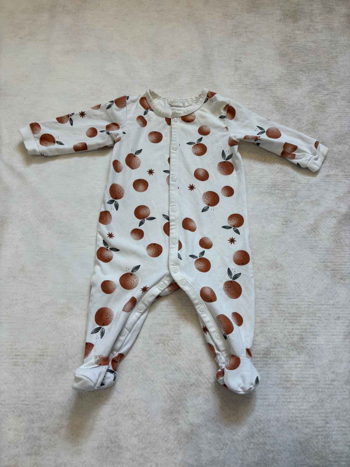 PYJAMA / Petit lem 3 mois (mini tach de lait au collet)