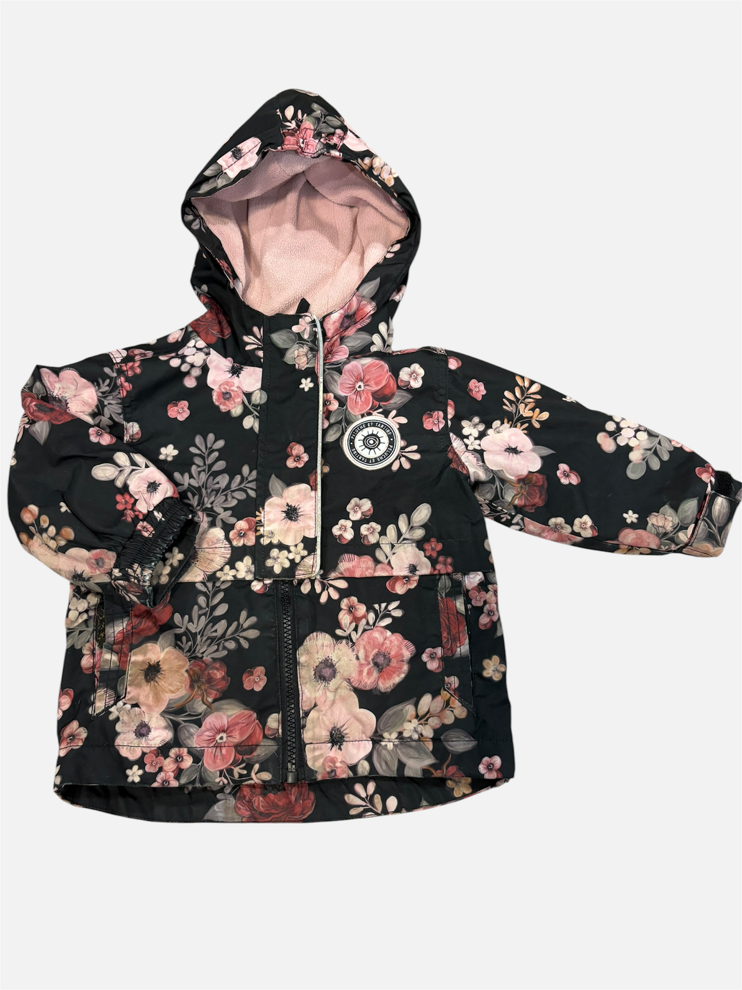 MANTEAUX DOUBLÉ / Peluche et tartine 12 mois grand