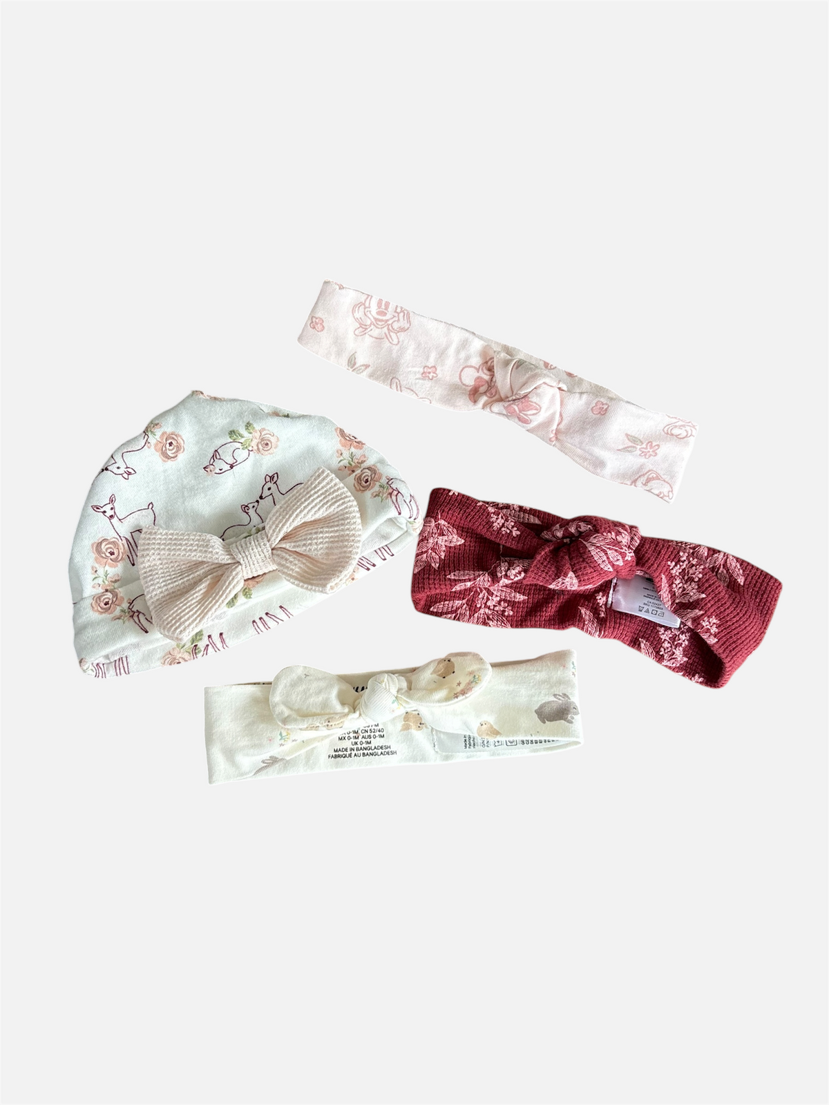 ENSEMBLE BANDEAUX / H&M 0-3 mois