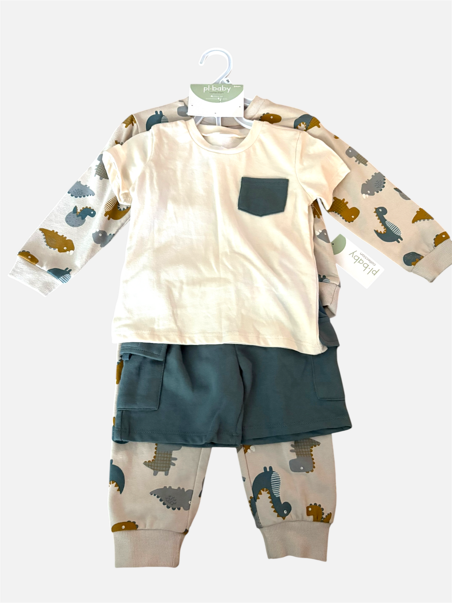 ENSEMBLE 4 mrcx / PL baby 24 mois neuf*