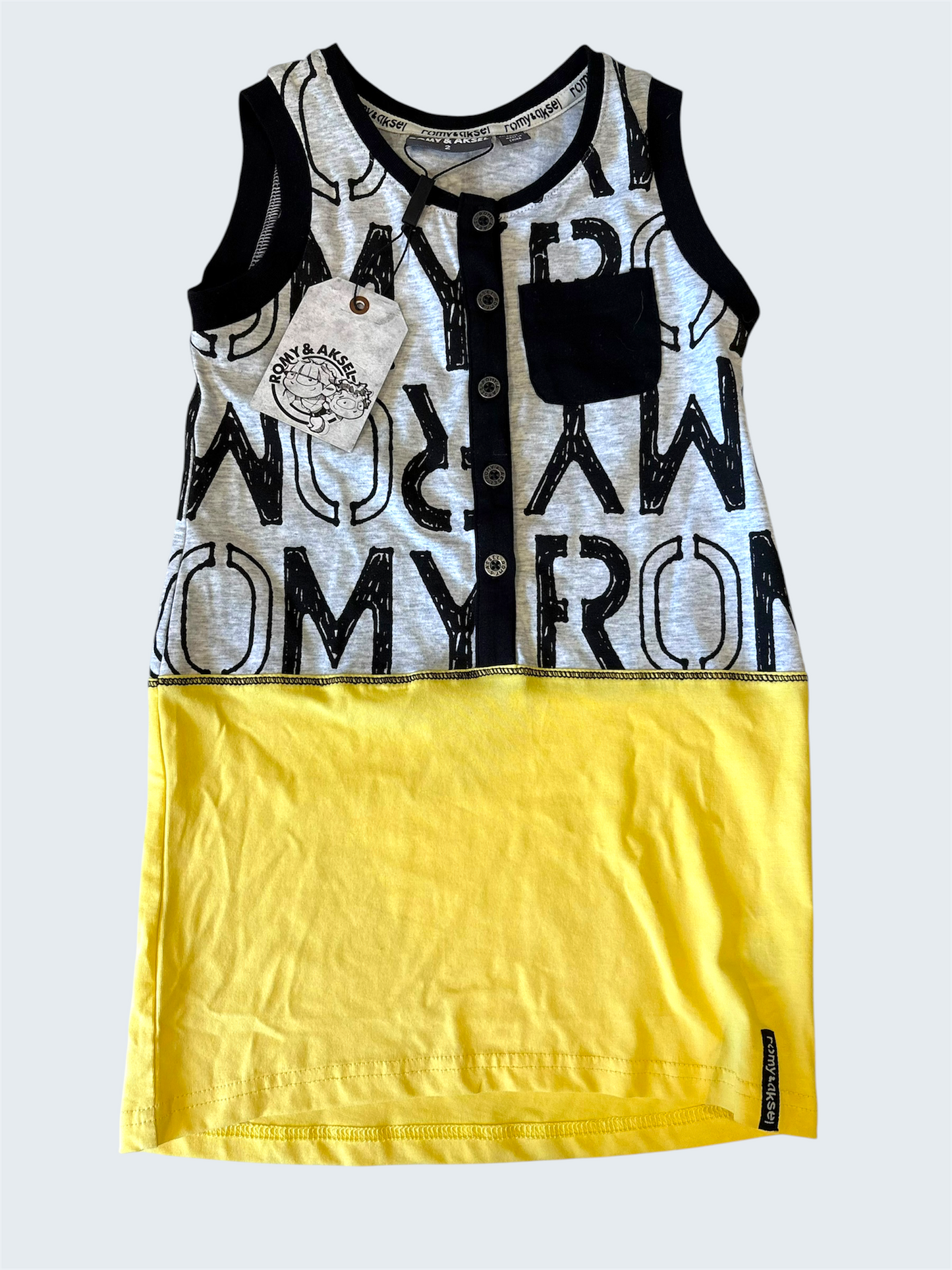 CAMISOLE / Romy & Aksel 6-7 ans neuf*