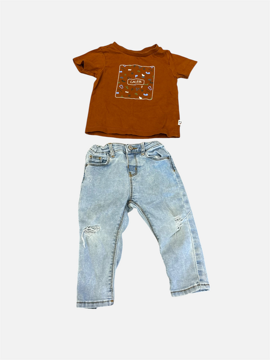 ENSEMBLE/Caleb bio 12 mois et Zara 12-18mois