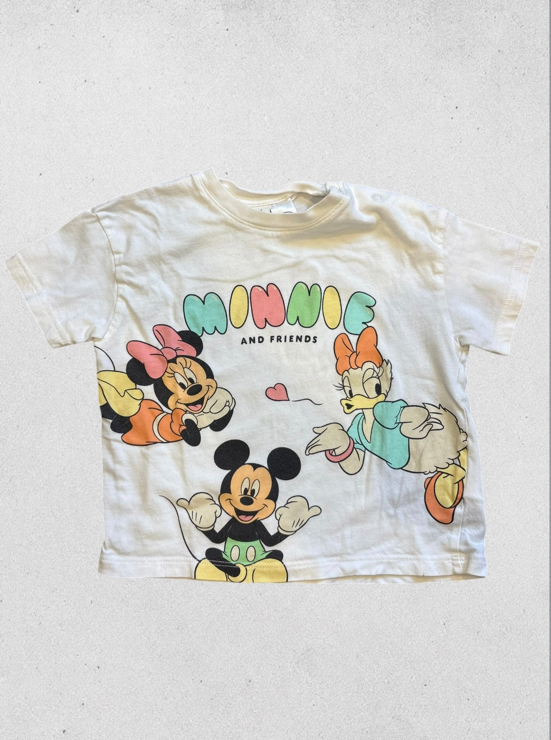 T-SHIRT / H&M 12-18 mois (parfaite état, mauvaise éclairage)