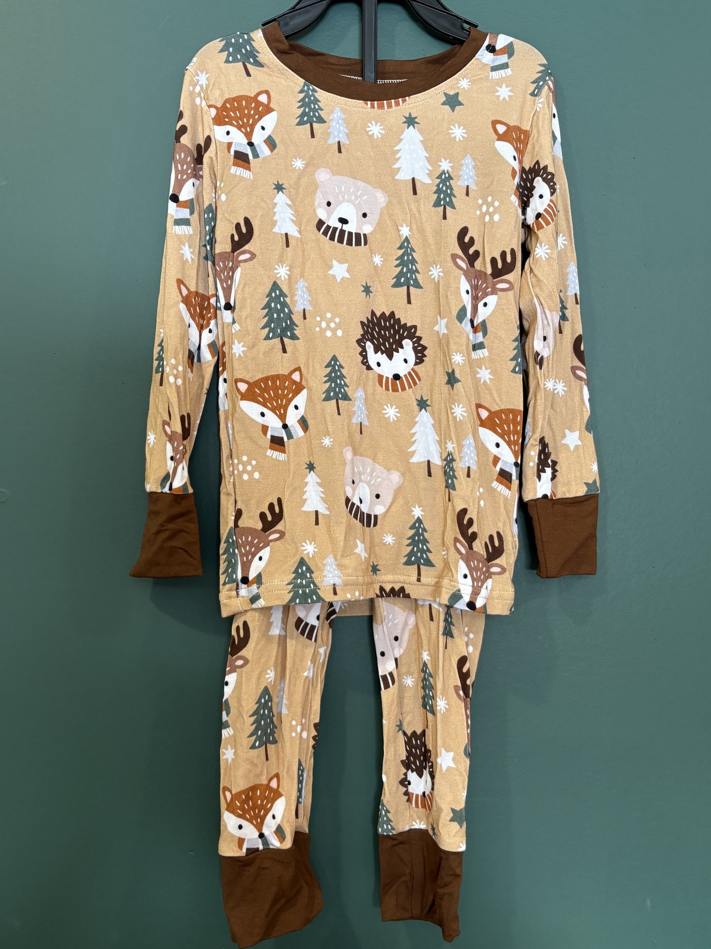 Pyjamas en bambou maison 2 pièces