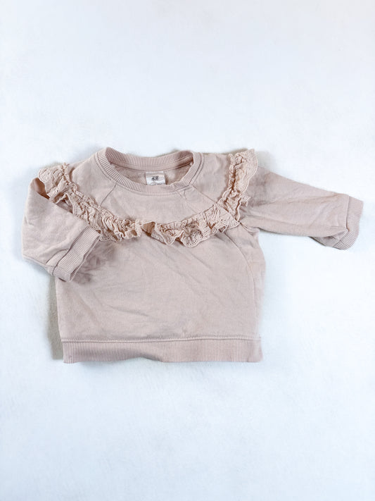 CHANDAIL À MANCHES LONGUES / H&M 1-2 mois