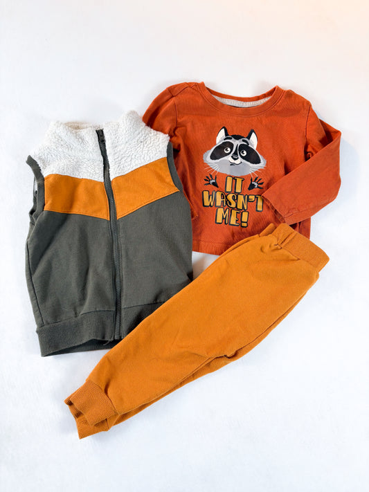 ENSEMBLE 3 PIÈCES / Petit Lem 18 mois