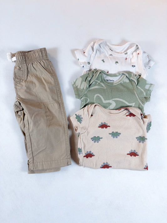 ENSEMBLE 4 PIÈCES / Carter's 3 mois