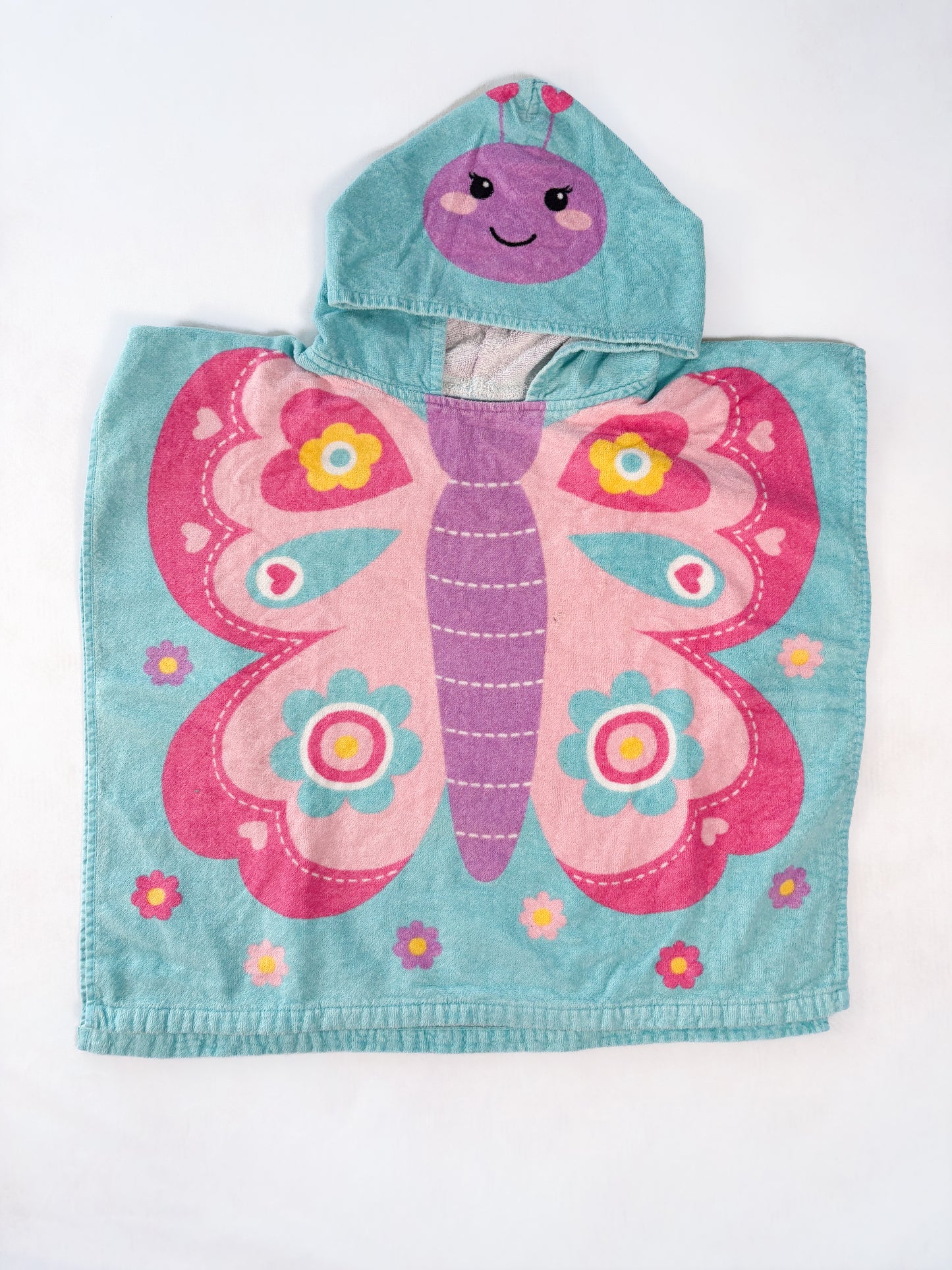 SERVIETTE DE PLAGE AVEC CAPUCHON / 5 ans et +