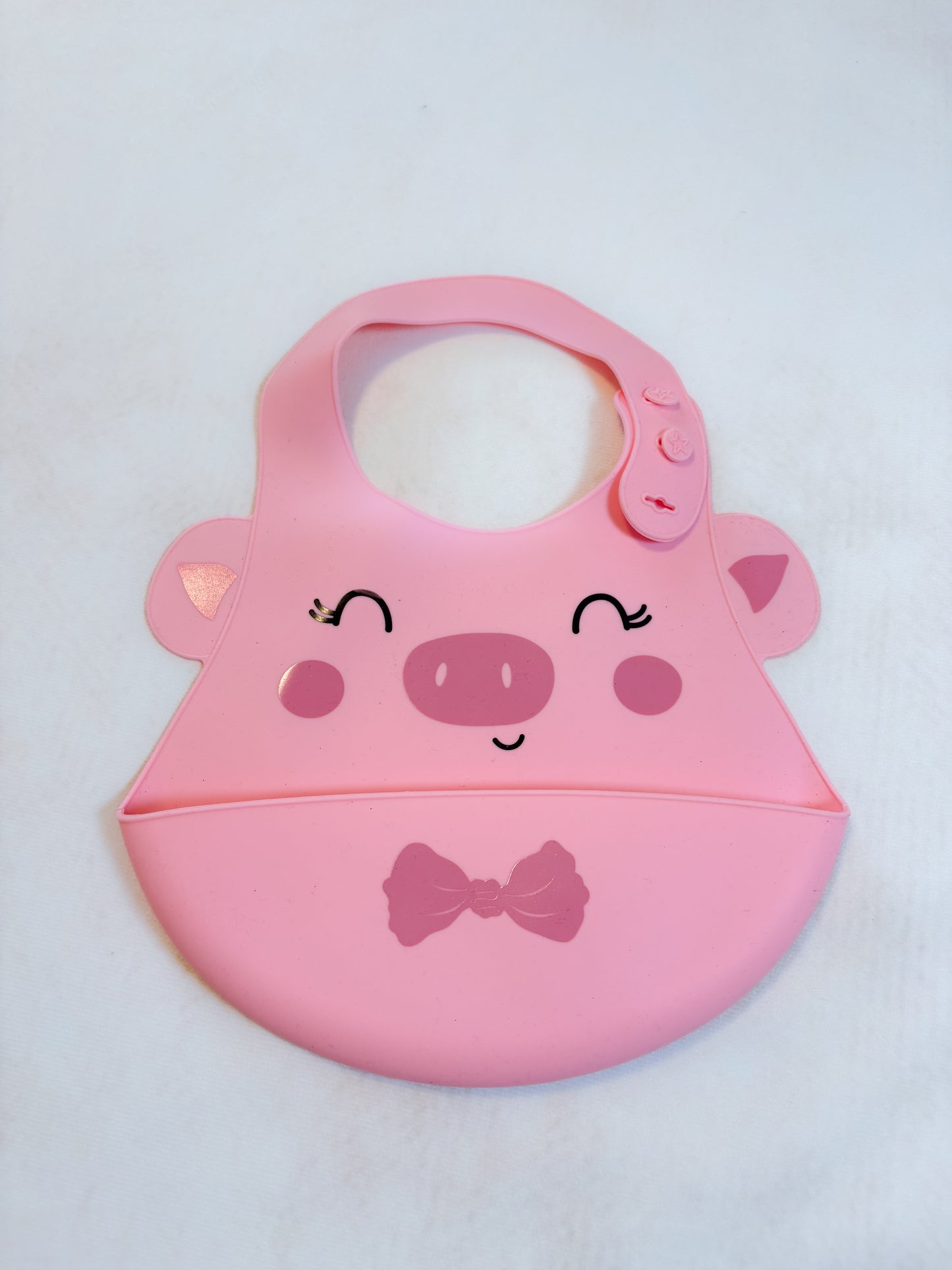 Bavoir en silicone