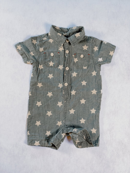 COMBINAISON / Patriotic 3-6 mois