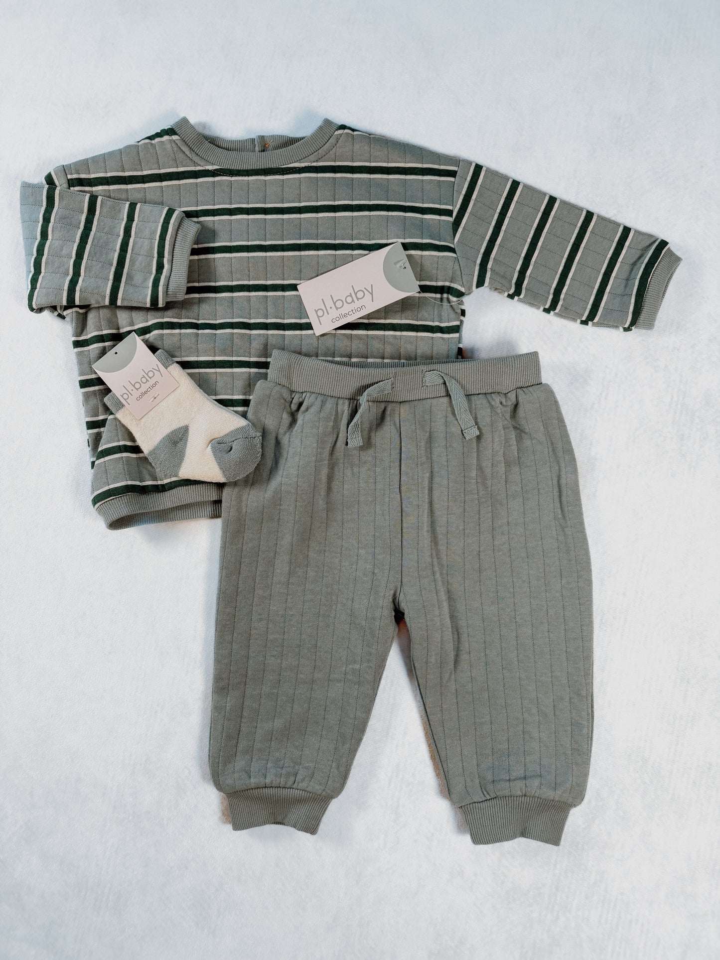 ENSEMBLE 3 PIÈCES / PL Baby 6 mois