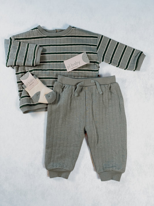 ENSEMBLE 3 PIÈCES / PL Baby 6 mois