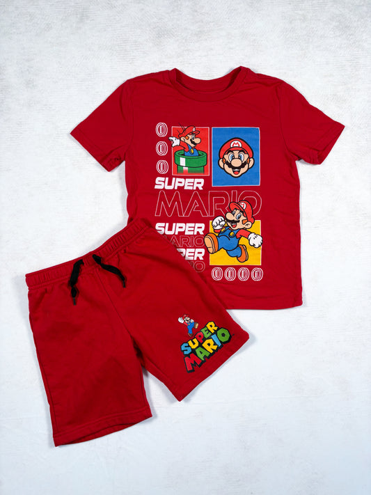 ENSEMBLE 2 PIÈCES / Super Mario 5-6 ans