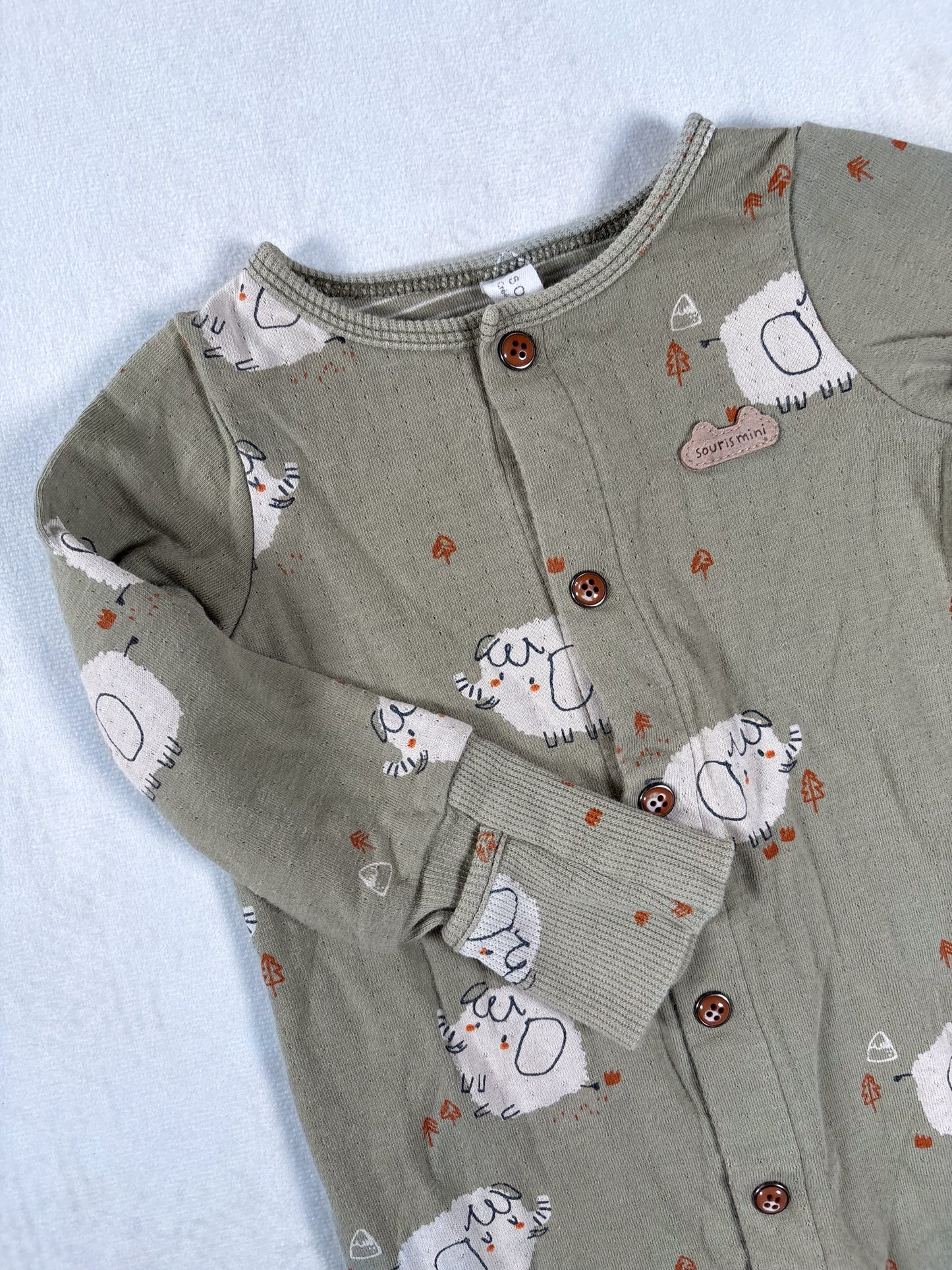PYJAMA / Souris Mini 6-9 mois