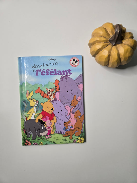 Winnie l'ourson et l'éléphant *couverture endommagé*