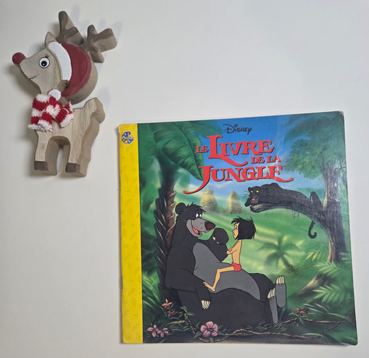 Le livre de la jungle *écriture sur la première page*