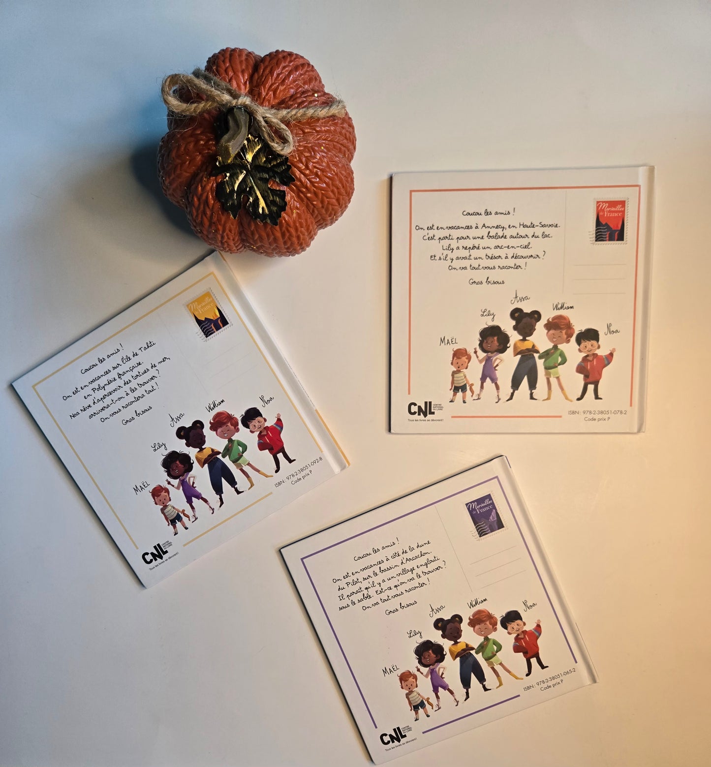 Le lac d’Annecy, Les tortues de Tahiti, Le village enfoui sous la dune du Pilat (3 livres*comme neuf*)